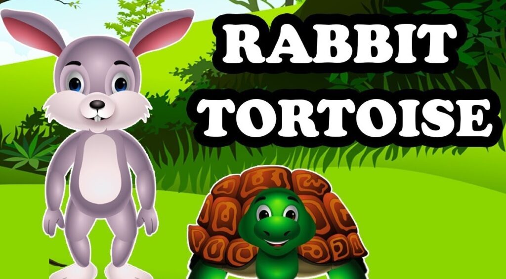 Full story of Rabbit and Tortoise image