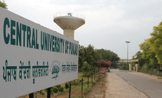 Central University of Punjab Btech cutoff
